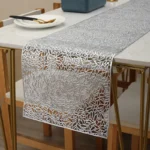 1.5m Creative Hollowed Out PVC Table Runner Melon Seed Table Flag Dining Table Decor Food Mat Anti Scalding Insulation Table Mat - Image 7