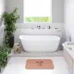 Gaslight Gatekeep Girlboss Nicolas Cage Full Face Bath Mat Non Slip Absorbent Cozy Velvet Bathroom Rug Shower Carpet 60 x 40