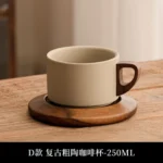 250ML European Style Porcelain Coffee Mug Creative Breakfast Milk Mug Exquisite Afternoon Tea Flower Tea Coffee Latte Cup