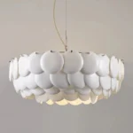 Nordic Ceramic Chandelier Luxury Led Pendant for Living Room Atmosphere Lamp Restaurant Ceiling Light Decor Lámpara De Techo