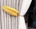 2Pcs/Beauty Jiao U-shaped curtain wall hook, curved hook, storage wall hook, shower curtain holder, buckle, no need for