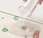 Cartoon Rabbit Bath Mat - Ultra Soft Cotton Velvet, Absorbent & Quick Dry, Non-Slip Backing, Cloud-Like Comfort for