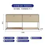 Modern Module Living Room Cabinet Stainless Steel TV Cabinet Storage Combination Sideboard Chest of Drawers Customizable