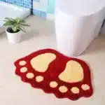 1 Piece of Anti Slip Super Absorbent Ultra-fine Fiber Bath Mat Soft and Comfortable Bathroom Carpet Floor Decoration