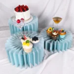 Paper Folding Dessert Table Cupcake Display Stands for Buffet Party Birthday Wedding Window Display Stand Centerpiece Decoration - Image 45