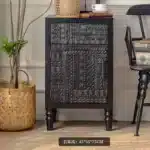 Open Buffet Solid Wood Sideboards Living Room Dresser Closets Luxury Display Cabinet Entrance Credenza Dining Room Furniture