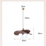 2026 Wabi Sabi Wicker Hanging Chandelier Light Fixture Vintage Glass Bubble Pendant Lamp For Dining Room Bedroom Living Room