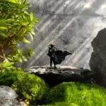 3PCS Mini Samurai Statue Set - Perfect for Car Dashboard Desk Decor – angled view