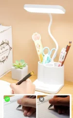 LED Folding Table Lamp Pen Holder Bedside Lamp For Children Writing Lamps Bright Office Desk Study Lamp Reading Eye