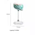 Creativity Shell Wine Glass Conch Cup Design Niche Cocktail Glass Goblet Martini Glasses Wedding Drinking Stemware Gift – in