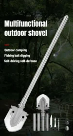Multifunctional Shovel Folding Military Shovel Self-defense Outdoor Survival Supplies Set Garden Tools Camping Accessories