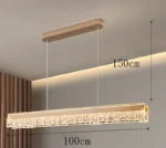Nordic home decoration crystal chandelier restaurant chandelier chandelier ceiling lamp villa chandelier indoor lighting