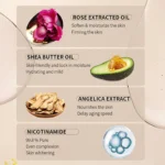 AILKE Vitamin C Whitening Set for Women, Reduce Dark Spots, Hyperpigmentation, Skin Moisturizer, With Collagen, Vitamin E