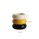Pure Color Pencil Pen Organizer Brush Cosmetics Storage Box Desk Stationery Organizer Pen Holder Desk School Office Supplies