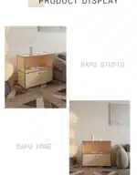 Modern Module Living Room Cabinet Stainless Steel TV Cabinet Storage Combination Sideboard Chest of Drawers Customizable
