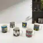 Creative Architecture House Ceramic Teacup 350ml Mug Large Capacity Exquisite Coffee Cup Birthday Gift Breakfast Mug Home
