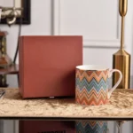 Luxury Home Coffee Set Complete with Espresso Cups Saucers Tea Mugs Plates Bowls Dessert Dishes Tableware Ceramic Cup