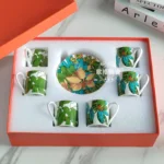 Tropical Rainforest Series Western Food Plate, Rice Bowl, Soup Pot, Tableware, Wizard of Oz Bone Porcelain Tableware, Gift