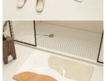 Absorbent bath mat diatom mud anti-slip bathroom rug