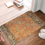 Anti-slip Bath Mat Bathroom Small Rug Shower Mat Home Decor Door Mat Kitchen Bedroom Entrance Room mats Morocco vintage