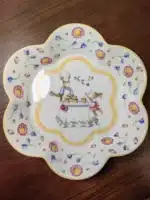 German Weibao Christmas tableware flat plate round cake mug teapot coffee cup soup salad – base detail