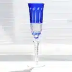 Crystal Flute Champagne Glasses Multicolor Wine Glass Cup Handmade Hand Carved Edo Kiriko Wedding Gift With Gift Box 1PC