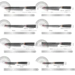 Art Forged Damascus Steel Kitchen Knife Set 1-8 pcs Professional Hotel Chef's Slicing and Carving Knife Premium Kitchen