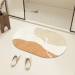 Bath Mat Diatom Mud Absorbent Floor Mats Anti-slip Entrance Doormat Bathroom Carpet Toilet Area Rugs 욕실 바닥 매트 Alfombra De Baño - Image 17