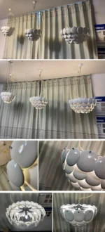 Nordic Ceramic Chandelier Luxury Led Pendant for Living Room Atmosphere Lamp Restaurant Ceiling Light Decor Lámpara De Techo