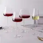 4/2/1Pc High-end Long Stem Goblet Red Wine Glass Cup Kitchen Tool Champagne Glass Bordeaux Burgundy Wedding Party Gift