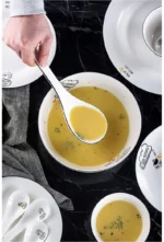 Restaurant Accessories for Serving Kitchen Ladle Long Handle Spoon Tableware Cheap Home Utensils Ceramic Spoons Large Cutlery - Image 15