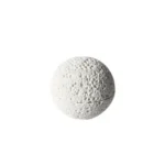 Planet Bowl Molecular Cuisine Creativity Imitation Volcano Stone Ball Place Round Smoke Cup Black Tableware – angled view