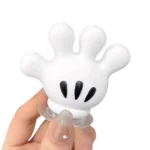 Toothbrush Holder Mickey Palm Cute Bathroom Towel Suction Cup Multi-Function Hook Traceless Hook Data Cable Winder – angled