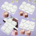 Silicone Mousse Cake Mold Square Flower Easy Using Non-stick Chocolate Dessert Baking Mold for Cake Decorating DIY Bakeware Tool - Image 13