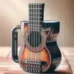 New Unique Musical Instrument Coffee Mug Creative 3D Saxophone Violin Cup Novel Mugs Milk Cup High-End Gift Desktop