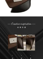 Asthetic Manager Executive Desk Modern Luxury Designer Workstation Office Table Conference Black Mesa De Escritorio Home