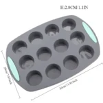 Silicone Cake Molds Non-Stick 3D Spiral Pattern Oven Baking Pan Heat Resistant Jelly Cake Bread Muffin Mold Kitchen Bakeware - Image 15