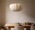Nordic Minimalist Wabi Sabi Fabric Chandelier Living Dining Room Bedroom Pendant Light Indoor Home Decor Hanging Lamp Fixture