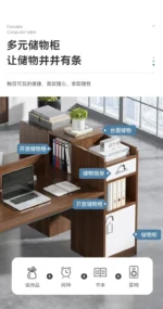 78 Inch Extra Long Desk, Double Desk with 2 Drawers, Two Person Desk Long Computer Desk with Storage Shelves, Writing Table