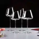 4/2/1Pc High-end Long Stem Goblet Red Wine Glass Cup Kitchen Tool Champagne Glass Bordeaux Burgundy Wedding Party Gift