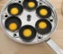 Egg Poacher Pan Stainless Steel Egg Steamer universal Induction Cooktop Egg Steamer Frying Pan for Breakfast Steamed Egg