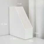 Desktop Book Storage Box Stationery Organizer Desk Storage Rack Bookshelf Pen Holder Organiser Cute Book Stand Bookcase File