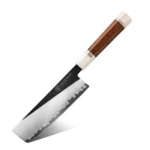 Grandsharp Kitchen Knife Set 3 Layer Composite Steel PM204 Steel Core Wood Handle Professional Chef Knives Collection 1 to 5