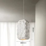 Wabi Sabi Style Japanese Style Chandelier New Design for Restaurant and Living Room Minimalist Chandelier for Homestay