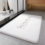 50x120cm Plush Memory Foam Bath Mat – Ultra Soft & Slow Rebound, Super Absorbent Non-Slip Bathroom Rug, Long Foot Mats