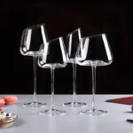4/2/1Pc High-end Long Stem Goblet Red Wine Glass Cup Kitchen Tool Champagne Glass Bordeaux Burgundy Wedding Party Gift