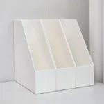 Desktop Book Storage Box Stationery Organizer Desk Storage Rack Bookshelf Pen Holder Organiser Cute Book Stand Bookcase File