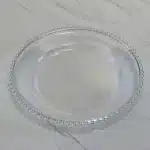 100 PCS Charger Plate 13 Inches Plastic Decorative Wedding Centerpieces Event Party Decoration Dinner Tableware Show Tray