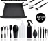 Garden Planter Kit 7-16PCS Succulent Plants Tools Set with Gardening Mat on wooden table