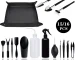 Garden Planter Kit 7-16PCS Succulent Plants Tools Set with Gardening Mat on wooden table